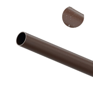 Drążek Ocynk fi 25 mm x 1,5 mm brąz struktura 148cm