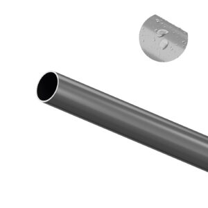 Drążek Ocynk fi 25 mm x 1,5 mm grafit 200cm