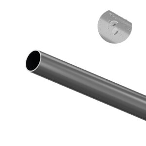 Drążek Ocynk fi 25 mm x 1,5 mm grafit 400cm