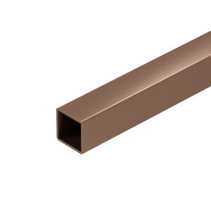 Profil stalowy 25x25x1,5 mm miedziany mat 100 cm