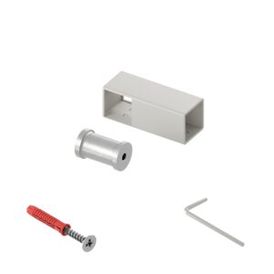 Faro P uchwyt poręczy przelotowy 25x25 mm kaszmir struktura 25 cm