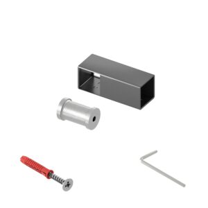 Faro P uchwyt poręczy przelotowy 25x25 mm grafit 25 cm