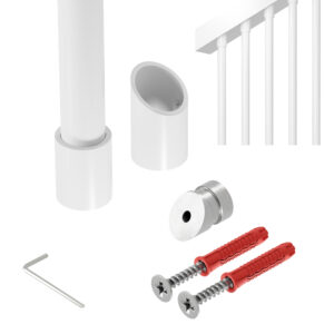 Harfa Nexo balustrada skośna 32° fi 25 mm biały mat 200 cm