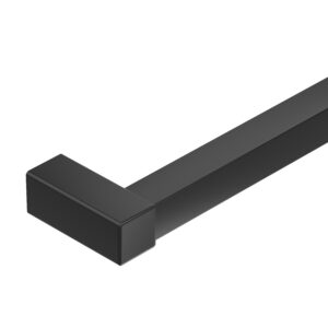 Faro poręcz schodowa 25x25 mm czarny mat 148 cm