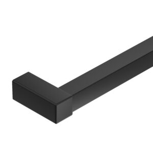 Faro poręcz schodowa 25x25 mm czarny struktura 148 cm