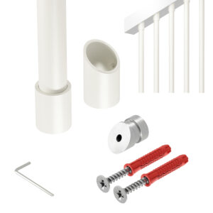 Harfa Nexo balustrada skośna 32° fi 25 mm kaszmir struktura 295 cm