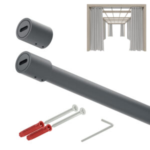 Taras Smart 32 drążek stalowy fi 32 mm antracyt struktura 295 cm