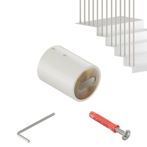 Harfa R XL uchwyt końcowy balustrady fi 32 mm kaszmir struktura